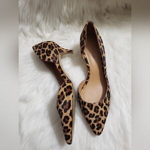 J. Crew Animal Print Heels
